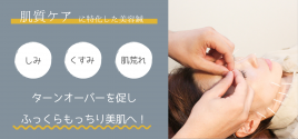 かわ鍼灸整体サロン 肌質ケア美容鍼コースのメニュー画像