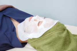 鍼灸サロン　HARI AID  お顔の引締めトーンUP　炭酸パックのメニュー画像